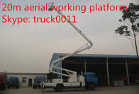 hot sale dongfeng 153 190hp 18m-22m aerial working platform truck, dongfeng RHD 4*2 20m high altitude operation truck