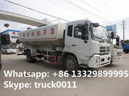 Euro 3 dongfeng tianjin Cummins 170hp livestock and poultry transportation feed tank truck, farm-oriented feed truck