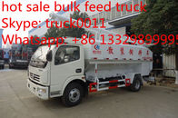 China best price 3-27ton poultry feed truck for sale, factory sale hydraulic/electronic farm-oriented feed truck