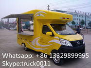 factory direct sale high quality and competitive price mobile food truck, fast food truck