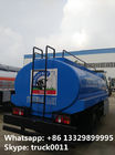 cheapest price forland RHD 5000L stainless steel milk tank truck for sale, factory sale forland liquid food tank truck