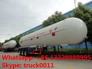 Customized cheap price 56,000L 14560 gallon 23ton bulk lpg gas trailer for sale, bulk propane gas trailer  for sale