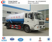 dongfeng tianjin 4*2 6-8cbm sludge tanker truck, factory direct sale dongfeng brand LHD 8m3 vacuum septic tank truck