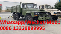 Customized dongfeng long head 6*6 190hp diesel military cargo stake carrier for sale,cross-field off road lorry vehicle