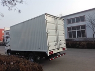 Customized FOTON AUMARK 4*2 LHD Light duty 108hp diesel cargo van truck for sale, Good price corrugated board lorry van